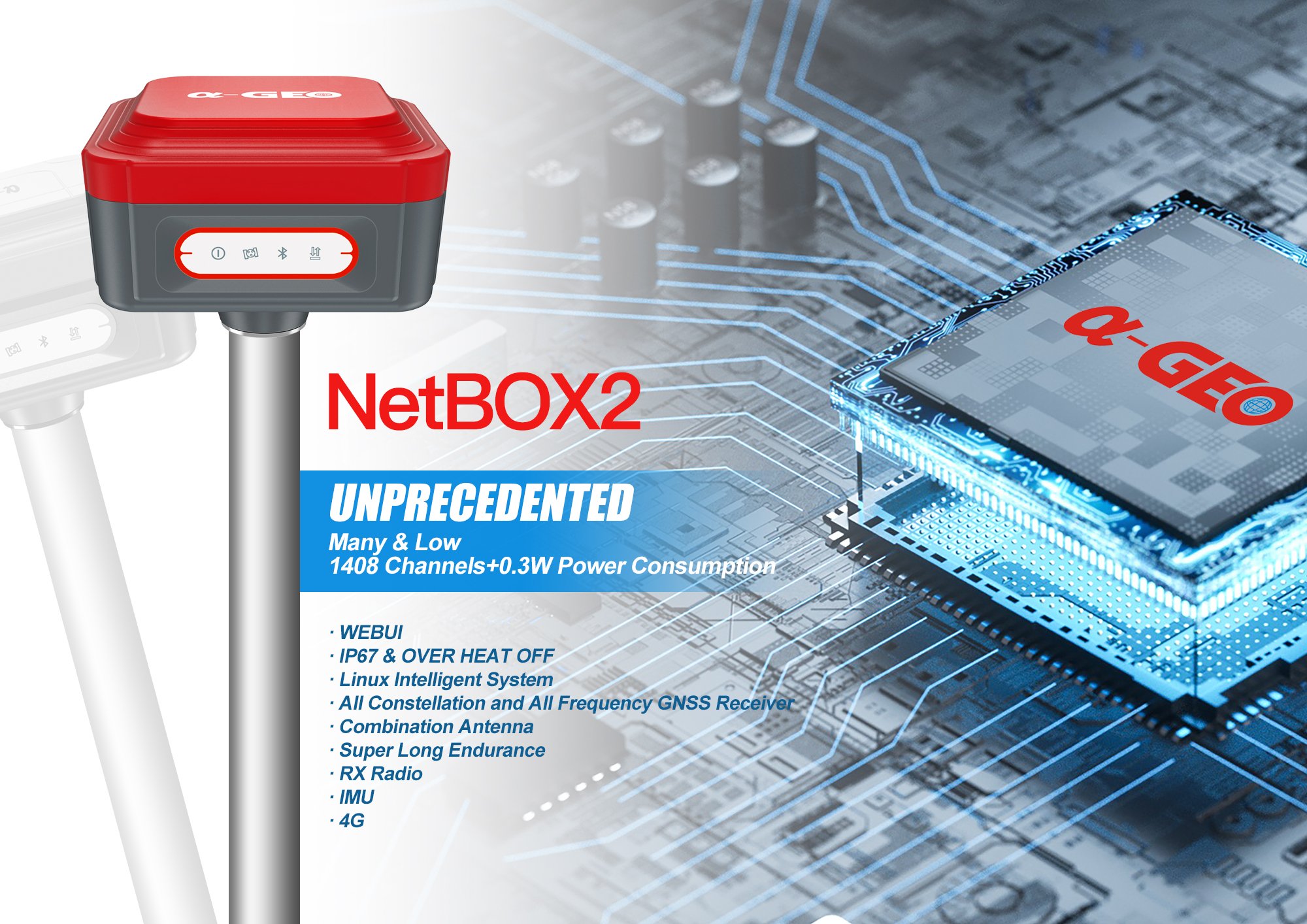 Ricevitore GNSS NetBOX2     